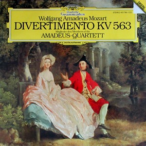 モーツァルト：ディヴェルティメント（弦楽三重奏） k.563 413786-1