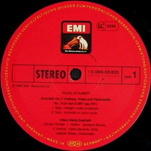 GERMAN ORIGINAL LABEL