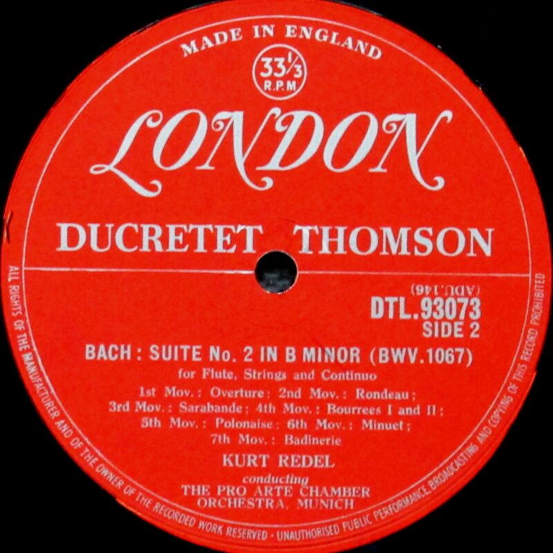 UK ORIGINAL LABEL