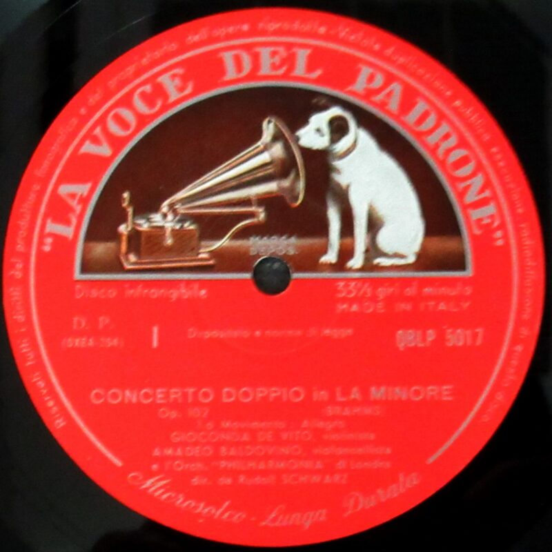 ITALY ORIGINAL LABEL