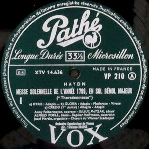 FRANCE ORIGINAL LABEL