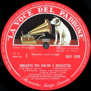 ITALY ORIGINAL LABEL