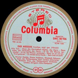 German Original Label
