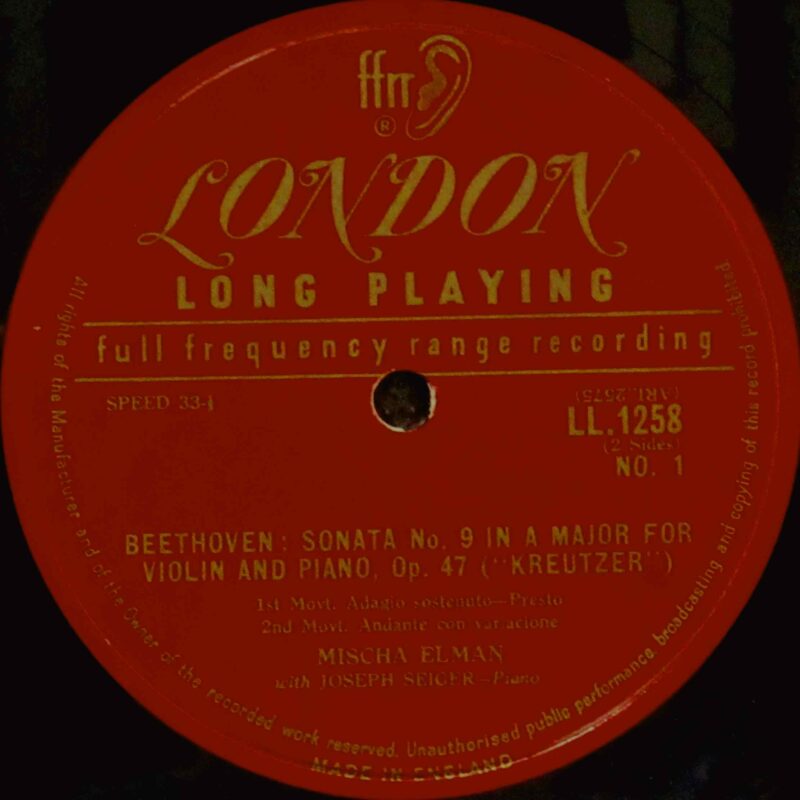 US ORIGINAL LABEL 英DECCAプレス