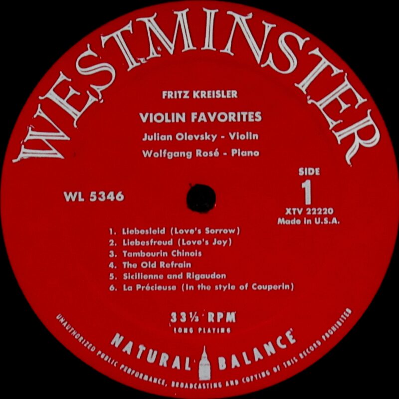 ORIGINAL LABEL