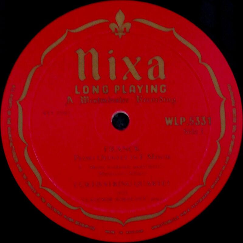 UK ORIGINAL LABEL