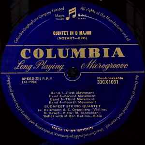 UK ORIGINAL LABEL