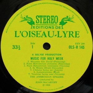 ORIGINAL LABEL